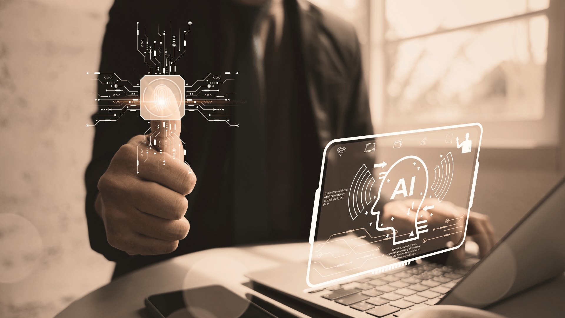 AI fingerprint and Identity Fraud