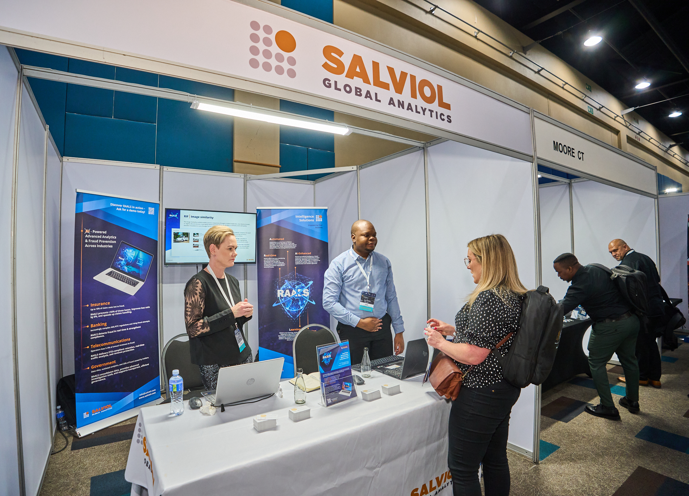 Salviol Booth at ACFE SA Conference