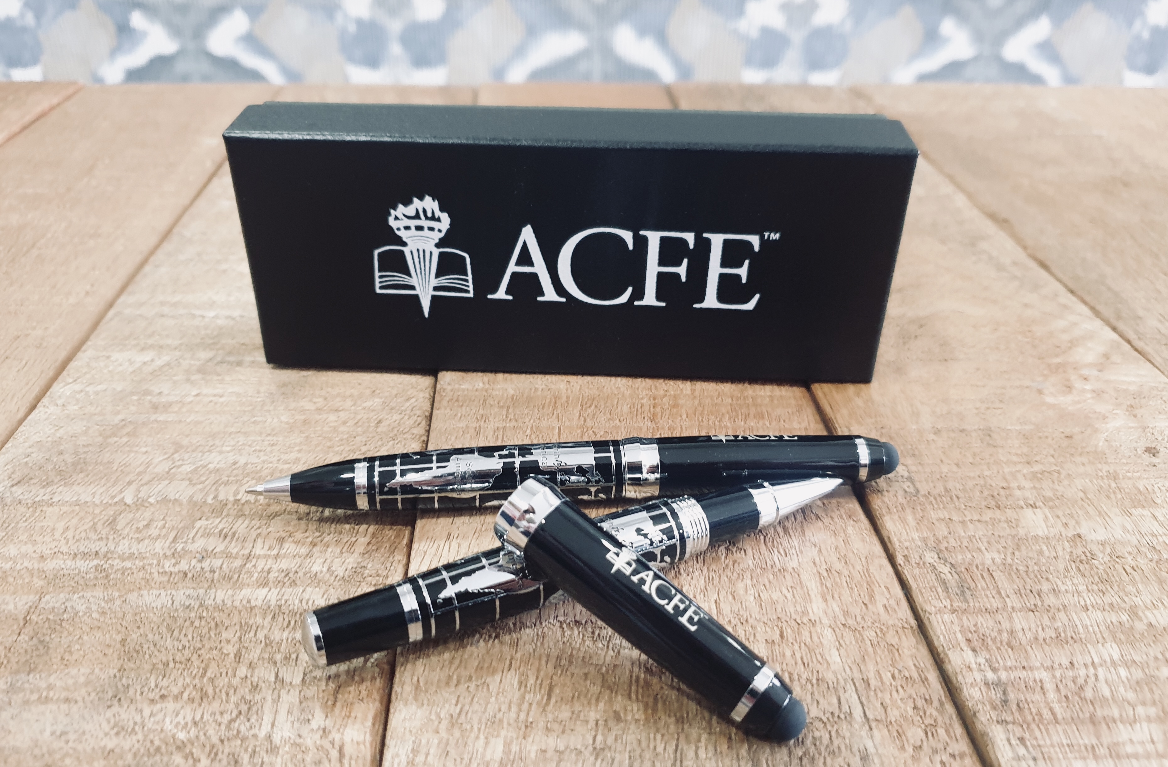Description ACFE branded Ball Pen Set