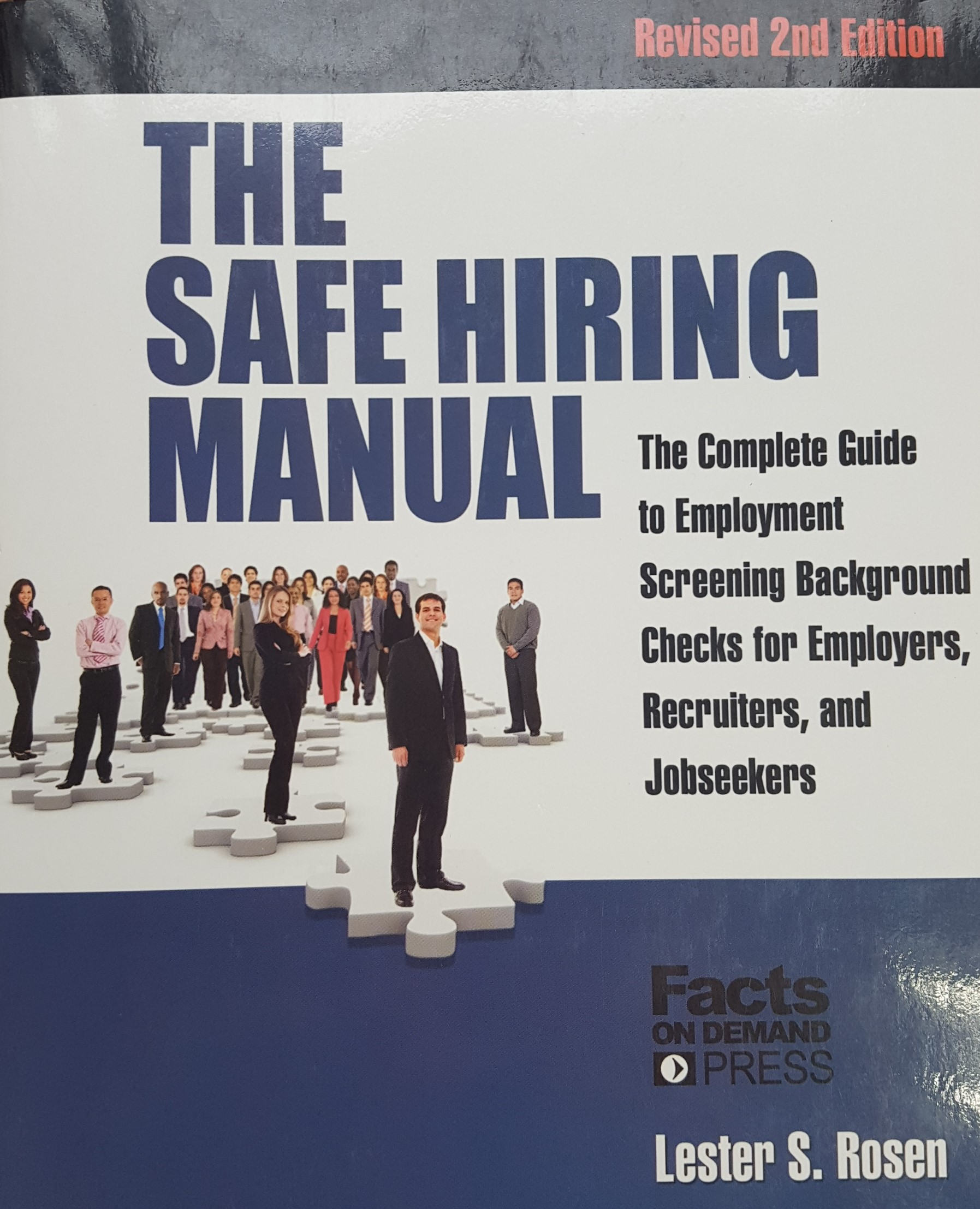 Description The Safe Hiring Manual